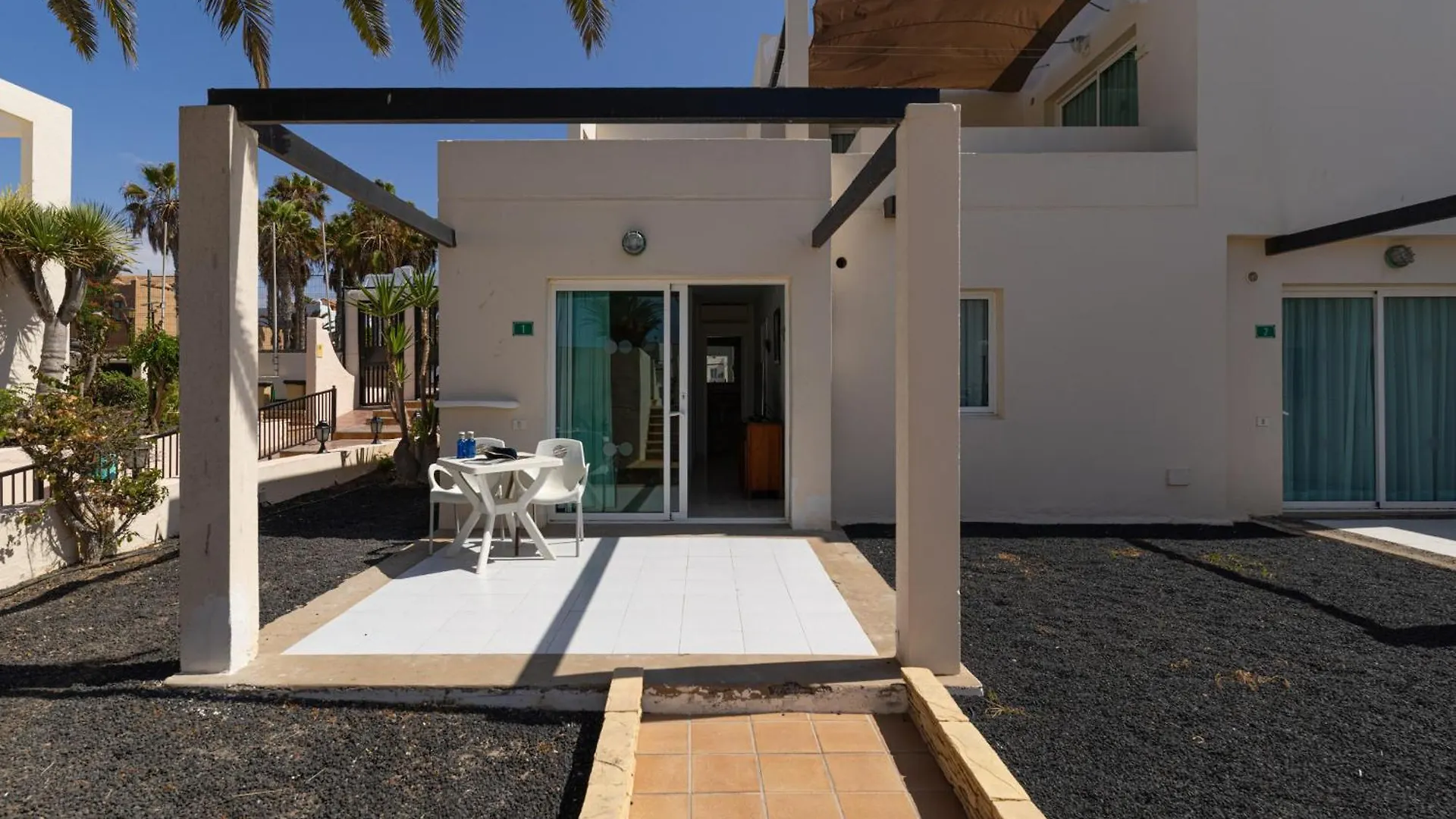 아파트 Apartamentos Alisios Con Terraza Y Piscina 코라레호
